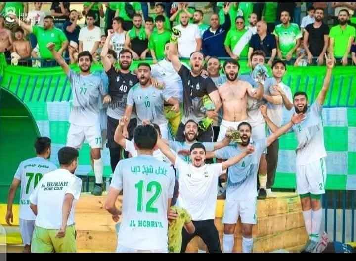 الحرية الحلبي يكتسح الجهاد ويصعد إلى الدوري السوري الممتاز