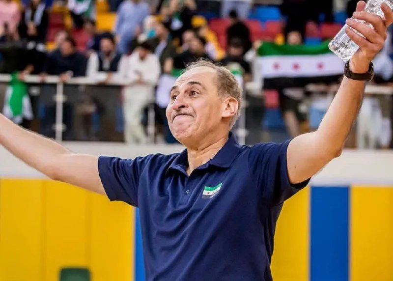 هيثم جميل يعتذر عن تدريب منتخب سوريا لكرة السلة قبل بطولة آسيا