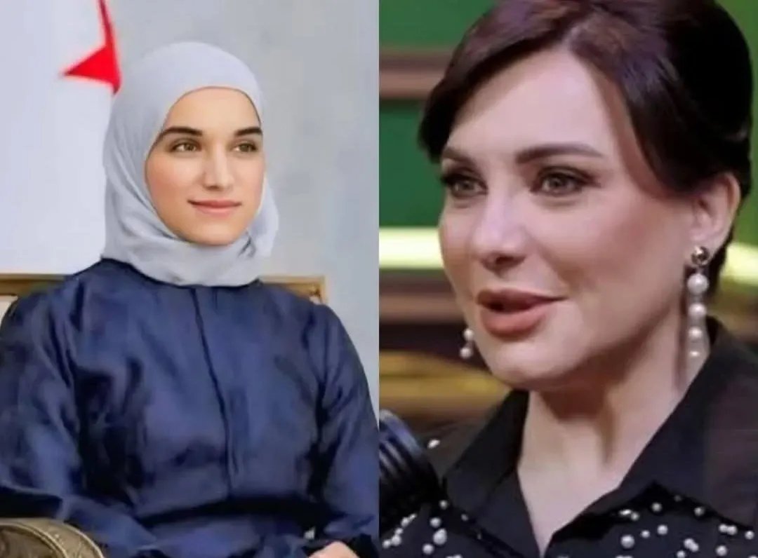 سلاف فواخرجي تدافع بشدة عن زوجة رئيس المرحلة الانتقالية وتطالب بوقف الإساءات