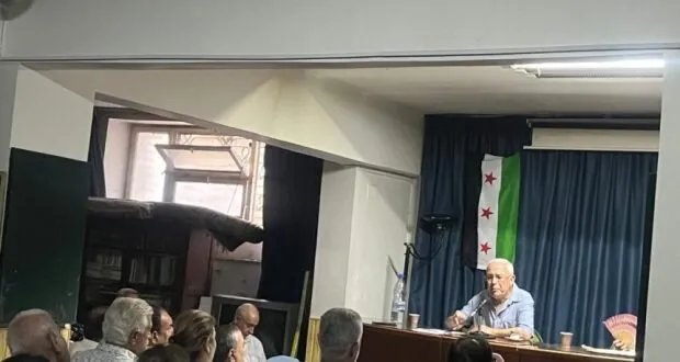 الدكتور برهان غليون يستشرف مستقبل سوريا في حوار مفتوح بالمنتدى الاجتماعي بدمشق