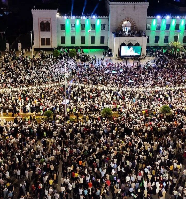 حماة تحتفل بالهوية البصرية الجديدة لسوريا: أمل بمستقبل مزدهر