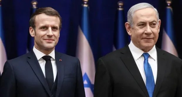 توتر في العلاقات بين ماكرون ونتنياهو: إسرائيل تربط الانسحاب من سوريا ولبنان بالتطبيع