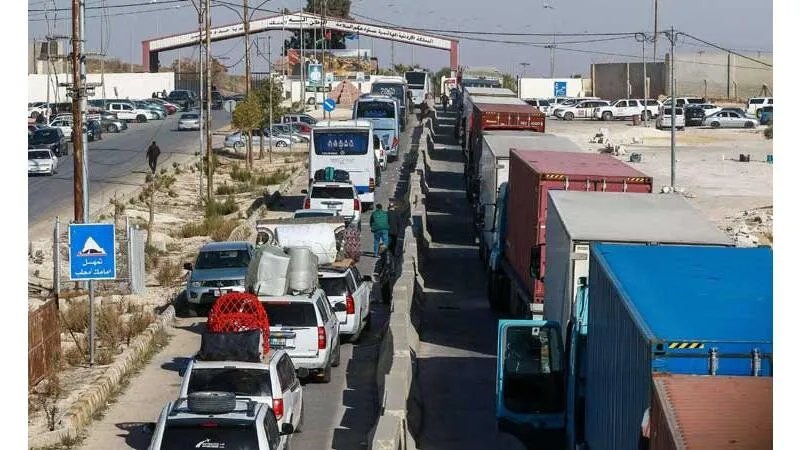 ارتفاع التبادل التجاري: أكثر من 31 ألف شاحنة أردنية تدخل سوريا منذ عام 2024