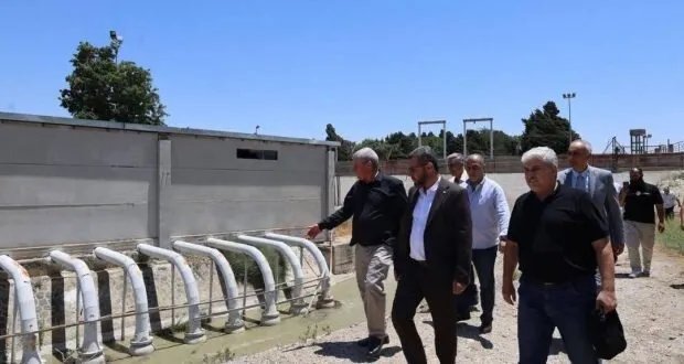 جولة ميدانية تكشف: العجز المائي يهدد سد قطينة في حمص