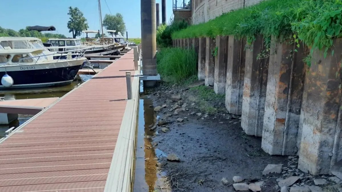 أزمة جفاف في ألمانيا: نهر إلبه يسجل أدنى مستوياته منذ سنوات والملاحة مهددة