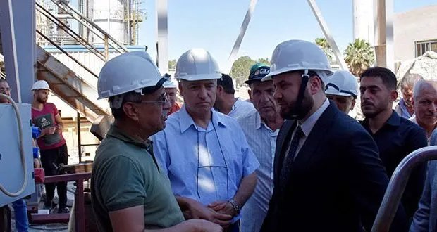 وزير الطاقة السوري يتفقد مصفاة حمص ويؤكد على تطوير التعليم المهني وتلبية حاجة السوق