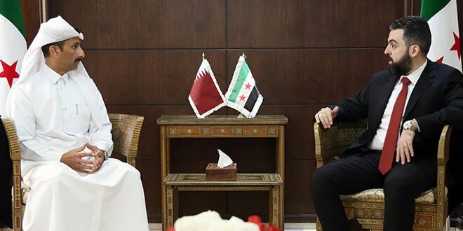 سوريا وقطر تبحثان تعزيز التعاون في مجالات الإدارة المحلية والبيئة