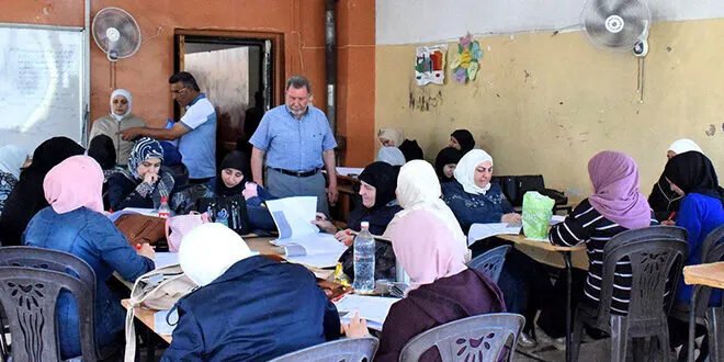 حلب: عمليات تصحيح امتحانات التعليم الأساسي مستمرة بدقة وشفافية