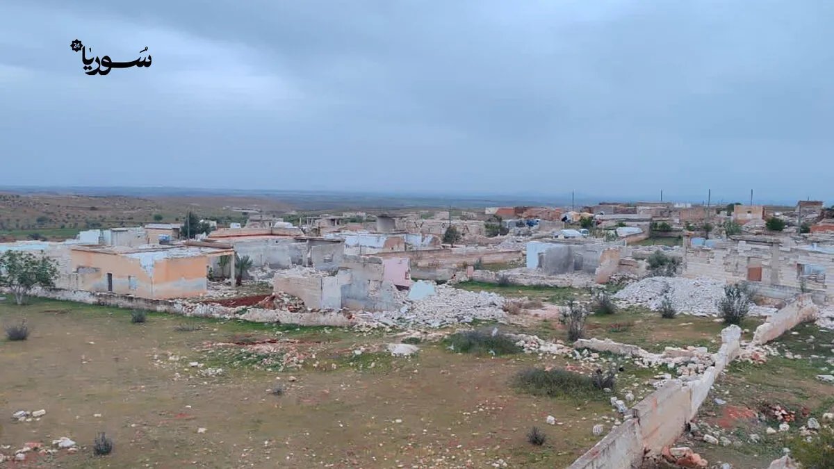 أرينبة: قرية سورية تنتفض من تحت الرماد بحثاً عن بصيص حياة