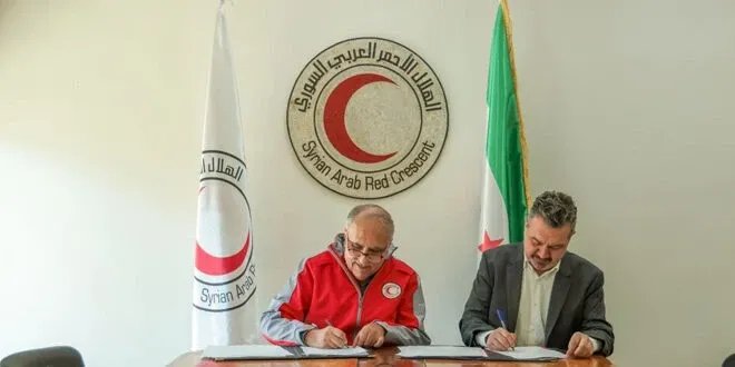 الهلال الأحمر السوري والصليب الأحمر يوقعان 15 اتفاقية لدعم المتضررين حتى 2025