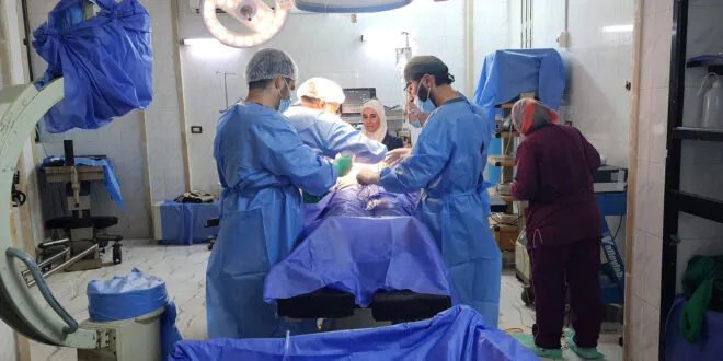 فريق "سامز" يجري أكثر من 60 عملية جراحية في مشفى دير الزور الوطني خلال زيارة استمرت ثلاثة أيام