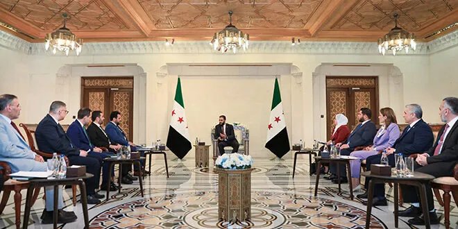 الرئيس الشرع يستعرض نتائج جولات اللجنة العليا لانتخابات مجلس الشعب