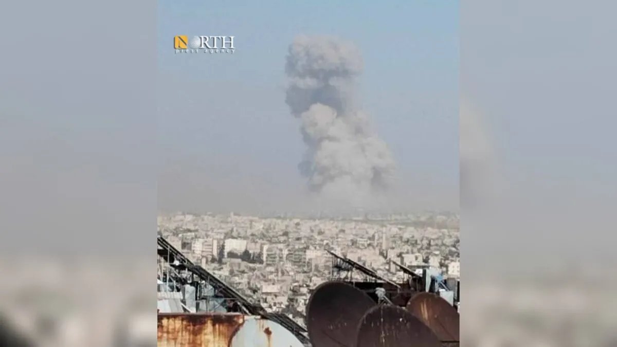 إصابات في انفجار مستودع أسلحة قرب حلب: تفاصيل الحادث والتحقيقات جارية