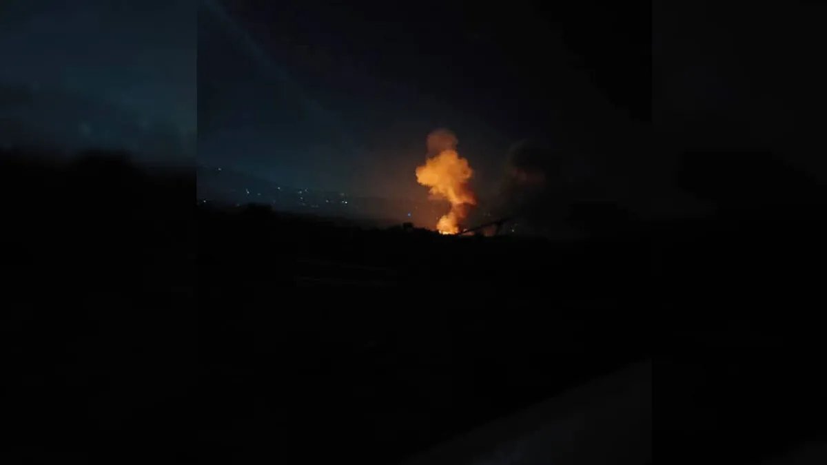 أنباء عن قصف إسرائيلي يستهدف اللاذقية: دوي انفجارات يهز منطقة جبلة