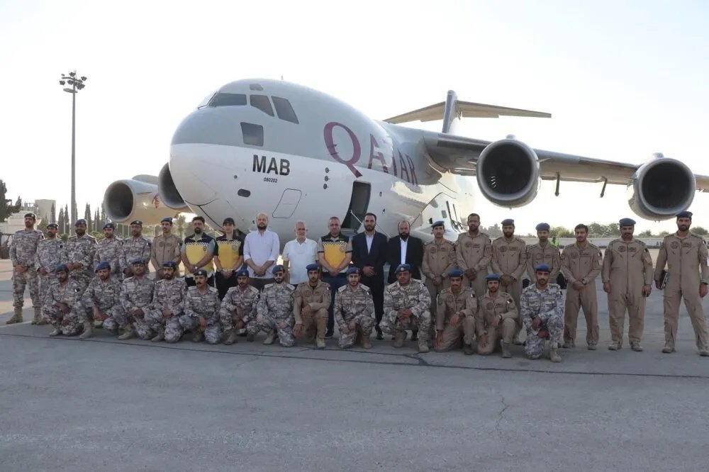 قطر تتدخل لمساعدة اللاذقية: فرق متخصصة وطائرات لإخماد الحرائق