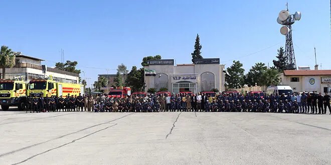 قطر تدعم جهود إخماد حرائق اللاذقية بمساعدات جوية وبرية تصل مطار حلب