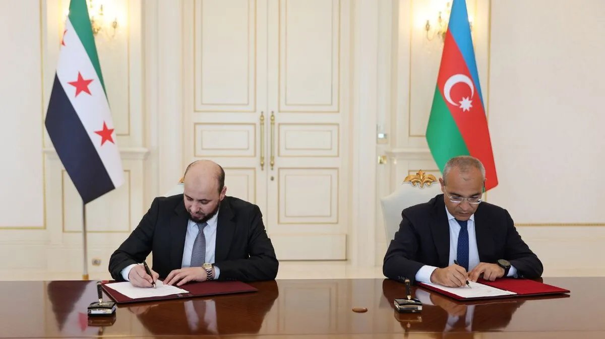 سوريا وأذربيجان توقعان اتفاقية لتوريد الغاز الطبيعي: خطوة نحو تعزيز أمن الطاقة