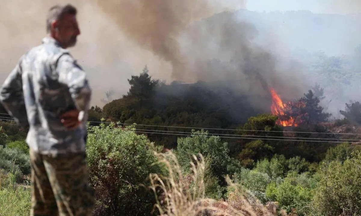 اتهامات لإسرائيل بالتسبب في حريق حدودي بالقنيطرة وتفاقم معاناة المزارعين