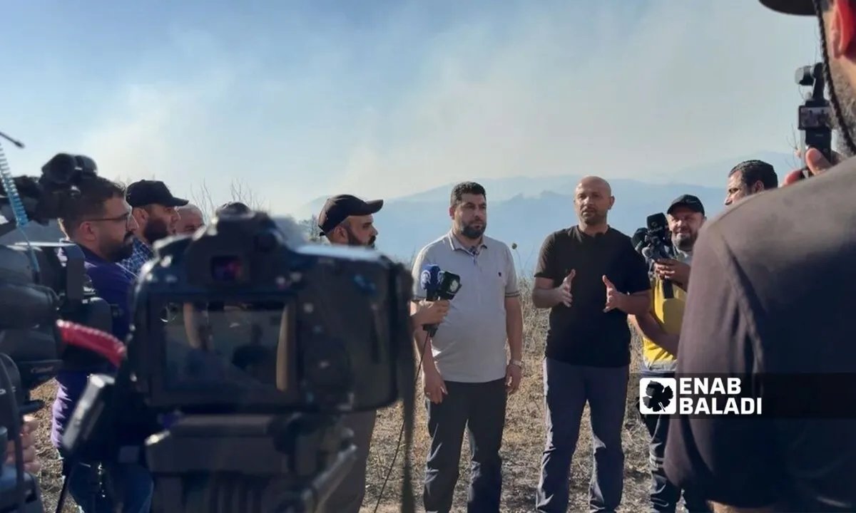 سوريا تطلب مساعدة أوروبية عاجلة لمكافحة حرائق اللاذقية المتفاقمة