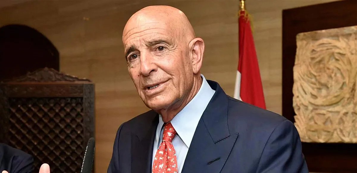 من هو توماس براك؟ تقرير إسرائيلي يكشف تفاصيل عن المبعوث الأمريكي إلى لبنان