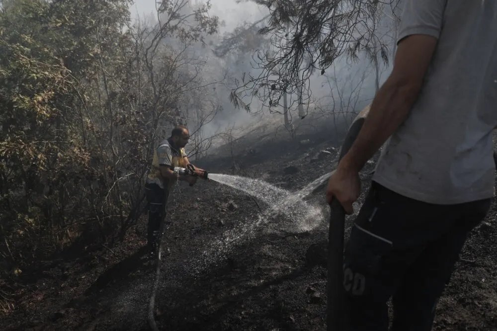 السيطرة تقترب: جهود مكثفة لوقف امتداد الحرائق في ريف اللاذقية