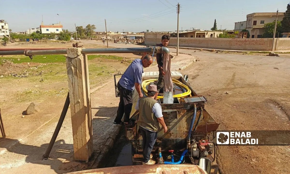 أزمة مياه الشرب تتفاقم في درعا: الآبار العشوائية تهدد الينابيع والمؤسسة تطالب بالحل
