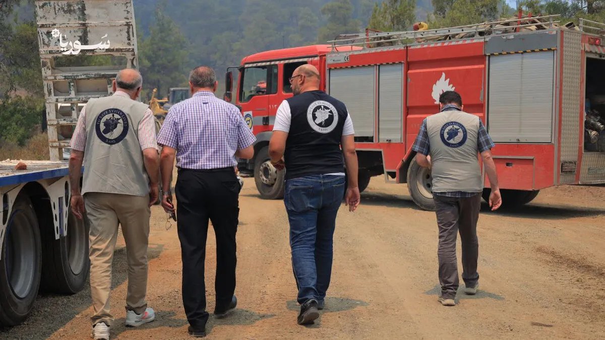 استجابة طبية وإنسانية عاجلة لمواجهة آثار حرائق اللاذقية المدمرة