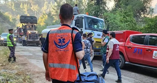 وزارة الصحة السورية تستجيب لحرائق اللاذقية وتعالج أكثر من 90 حالة اختناق