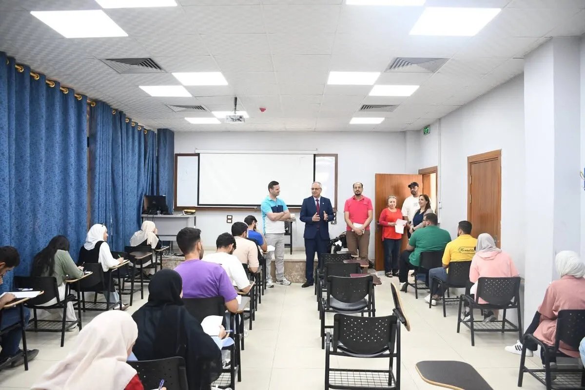 رئيس جامعة الشام يشدد على النزاهة في الامتحانات ويتابع أوضاع الطلاب