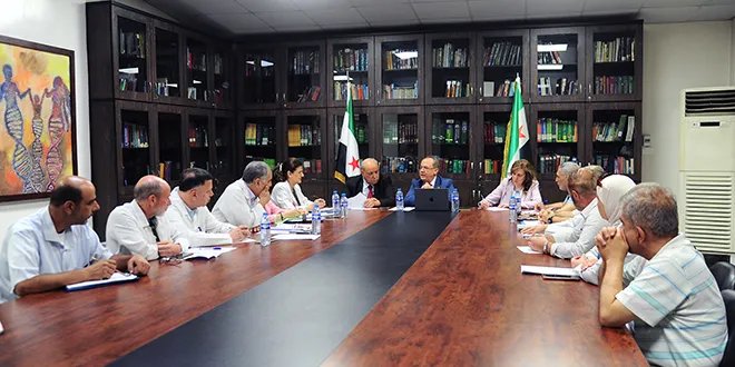 وزير التعليم العالي يبحث تطوير الخدمات في مشفى الأطفال الجامعي بدمشق