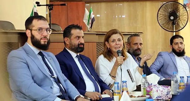 الوزيرة قبوات تبحث مع منظمات المجتمع المدني في حلب سبل النهوض المجتمعي والتنمية المستدامة