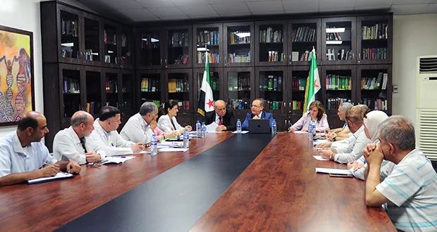 وزير التعليم العالي يبحث تطوير الخدمات في مشفى الأطفال الجامعي بدمشق