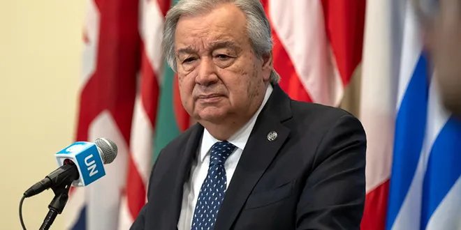 غوتيريش يندد بالمستوى غير المسبوق من الموت والدمار في غزة ويطالب بوقف فوري لإطلاق النار