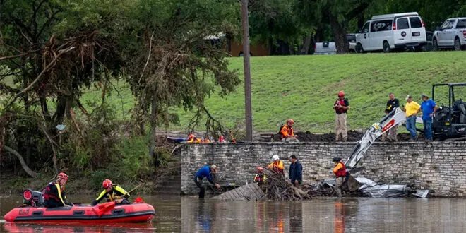 فيضانات تكساس: مصرع 131 شخصاً وفقدان العشرات