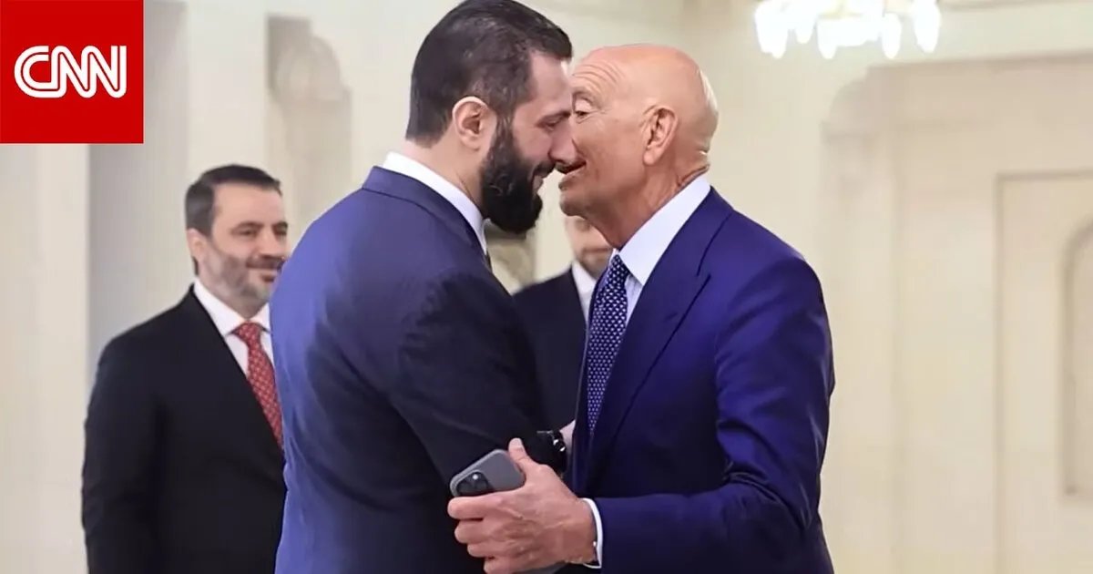 لقاء دمشق يثير الجدل: استقبال أحمد الشرع للمبعوث الأمريكي توم باراك يشعل مواقع التواصل