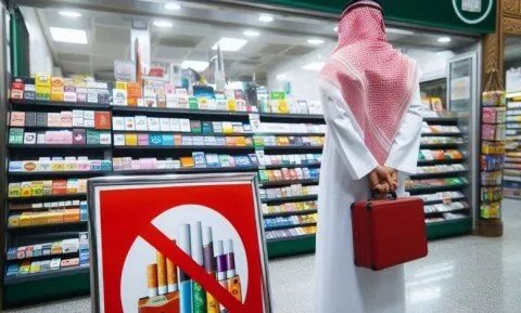 السعودية تحظر بيع التبغ في البقالات والأكشاك ضمن اشتراطات جديدة