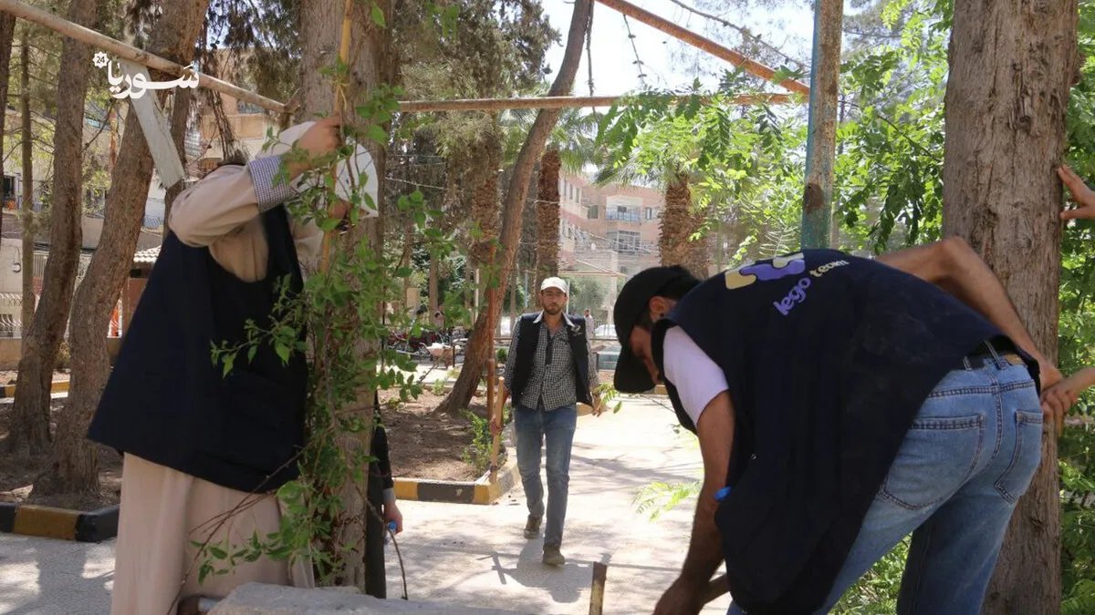 دوما تنتفض: مبادرات شعبية تعيد الحياة إلى الحدائق المهملة