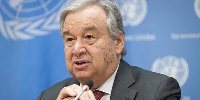 غوتيريش يدين بشدة الغارات الإسرائيلية على سوريا ويطالب بالاحترام الكامل لسيادتها