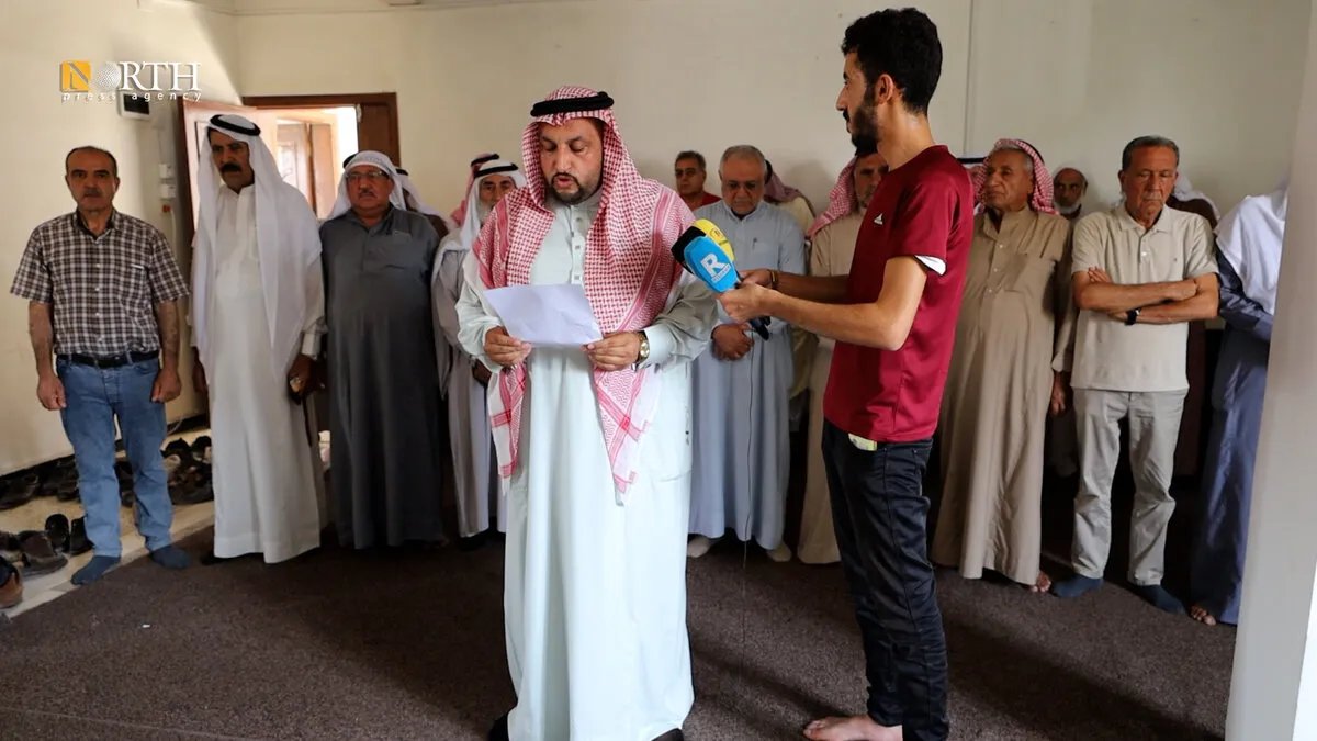 شيوخ ووجهاء الرقة يستنكرون أحداث العنف في السويداء ويحذرون من تداعياتها