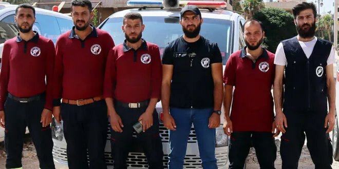 “سامز” تدعم مشفى إزرع الوطني في درعا بمستلزمات طبية وسيارات إسعاف