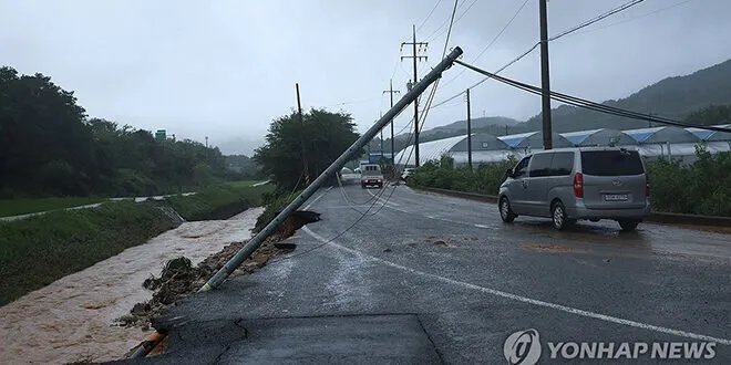كوريا الجنوبية: ارتفاع مأساوي في حصيلة ضحايا الأمطار الغزيرة والانهيارات الأرضية