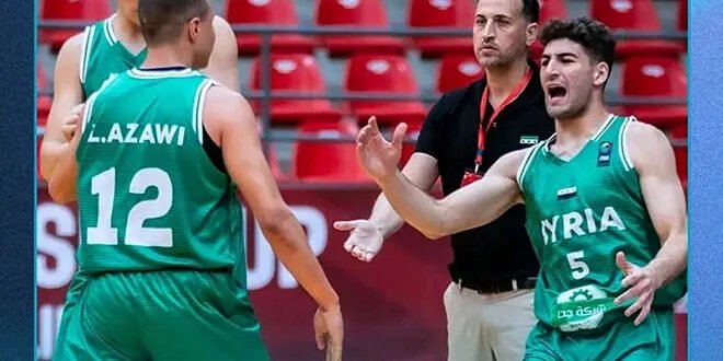 سوريا تحت 16 عاماً تكتسح الأردن في بطولة غرب آسيا لكرة السلة