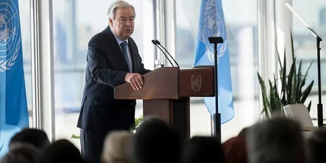 غوتيريش يعلن: عصر الوقود الأحفوري يقترب من نهايته وبزوغ فجر الطاقة النظيفة