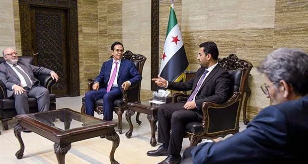 وزير الصحة السوري يبحث مع شركة إنتر هيلث العالمية تعزيز الاستثمار في القطاع الصحي