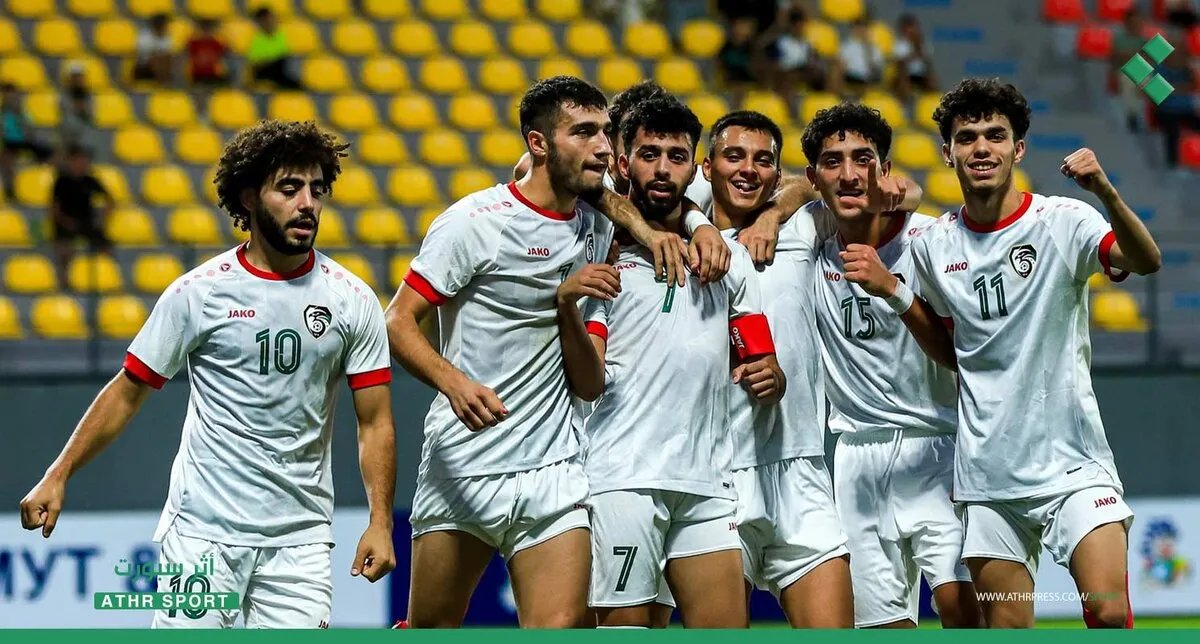 المنتخب السوري الأولمبي يحرز لقب البطولة الدولية الرباعية في قيرغيزستان