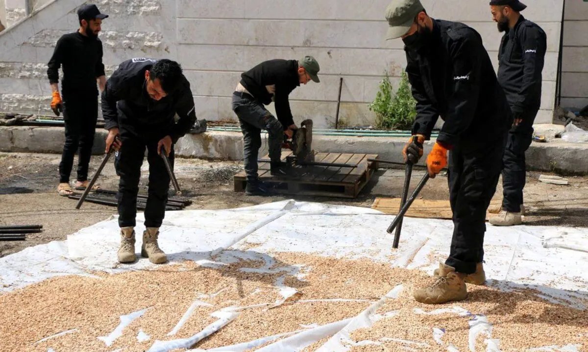 ضربة أمنية في اللاذقية: ضبط مستودع ضخم للكبتاجون وأربعة ملايين حبة مخدرة