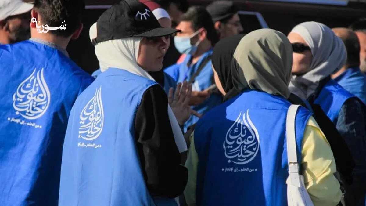 حملة "لعيونك يا حلب" تواصل جهودها لإعادة الحياة إلى أحياء المدينة المتضررة