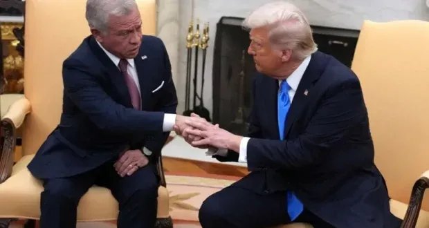 الملك عبدالله الثاني وترامب يبحثان هاتفياً تطورات الأوضاع في غزة وسوريا وجهود خفض التصعيد