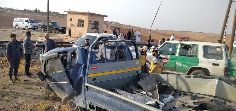 إصابات في ريف حلب الجنوبي: قطار يصطدم بسيارة ويخلف 5 جرحى بينهم طفل