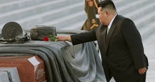 كيم جونغ أون يتعهد بتحقيق النصر على الولايات المتحدة في ذكرى الهدنة الكورية